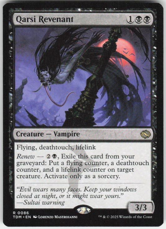 Qarsi Revenant R Tarkir: Dragonstorm 86 NM