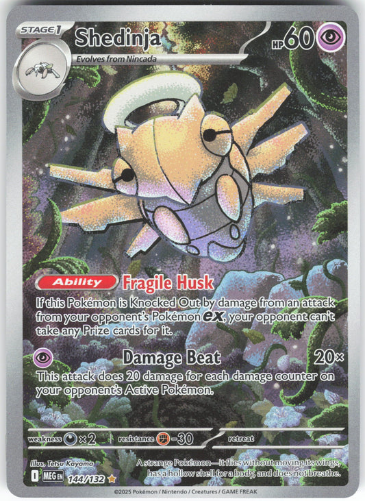 Shedinja - Illustration Rare ME01: Mega Evolution 144/132 NM