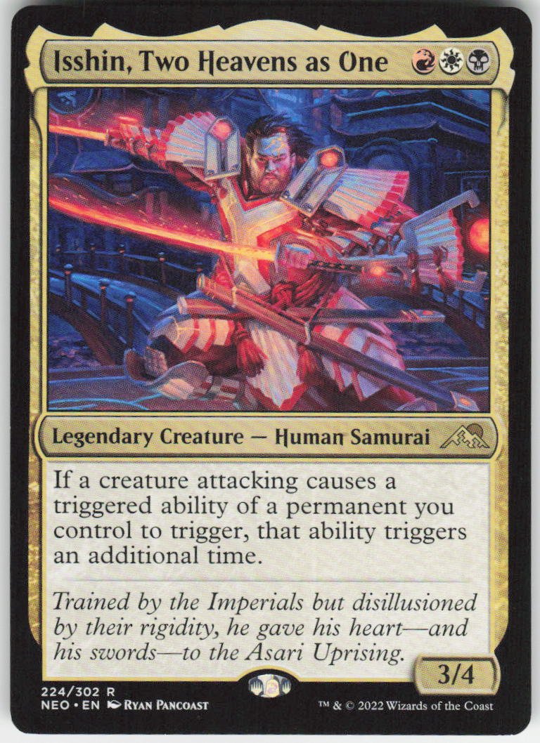 Isshin, Two Heavens as One R Kamigawa: Neon Dynasty 224 NM