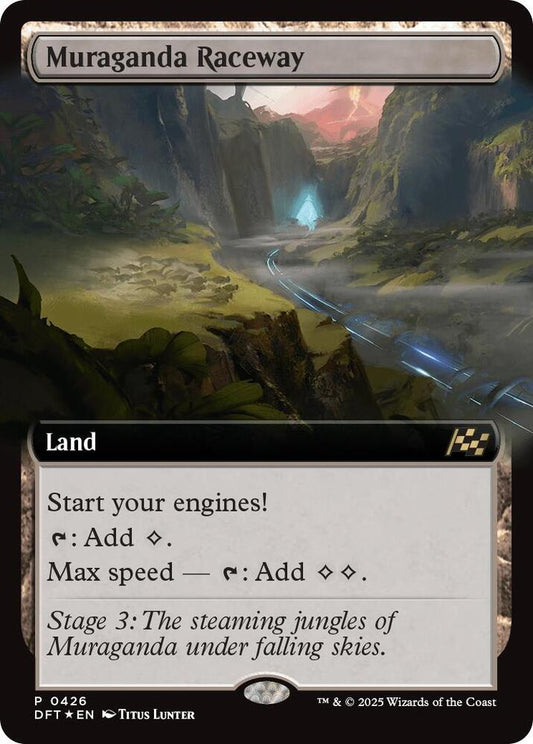 Muraganda Raceway (0426) (Extended Art) 426 Foil Promo Aetherdrift NM/M