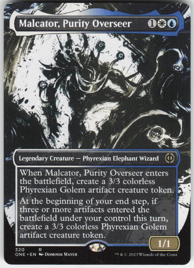 Malcator, Purity Overseer (Showcase) R Phyrexia: All Will Be One 320 NM