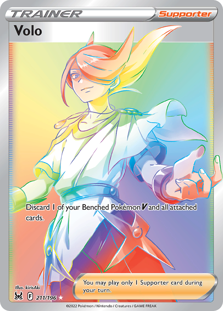 Volo 211/196 Rainbow Rare Lost Origin NM/M