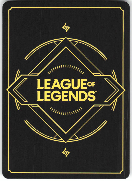 Yasuo - Unforgiven (Overnumbered) Showcase Origins 305/298 NM (Back)