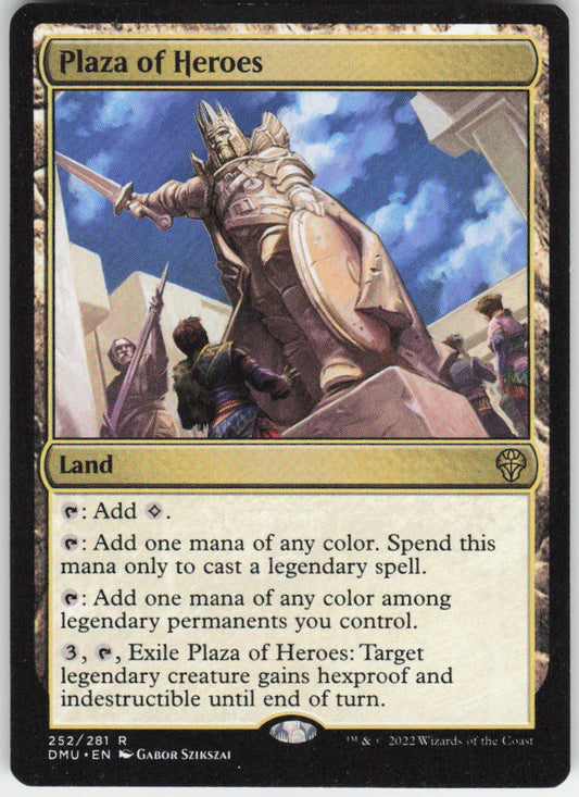 Plaza of Heroes R Dominaria United 252 NM