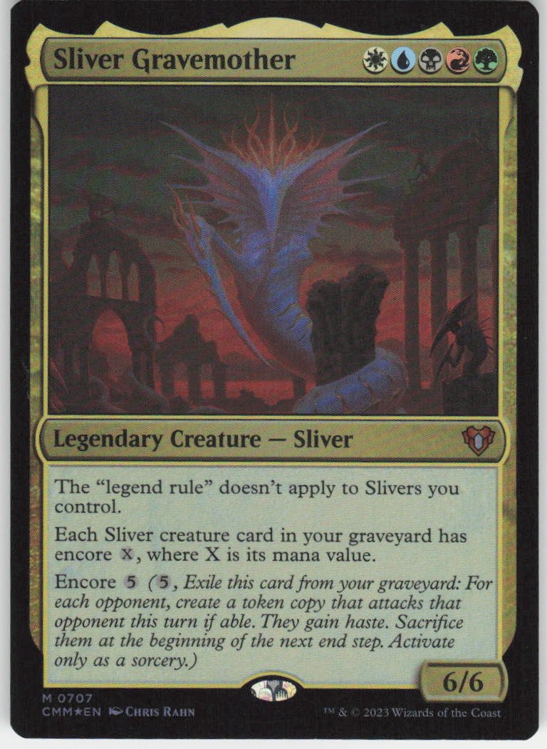 Sliver Gravemother (Foil) M Commander Masters 707 NM
