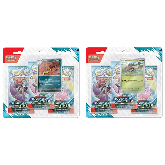 Pokemon TCG: Journey Together 3 Pack Blister - Assorted