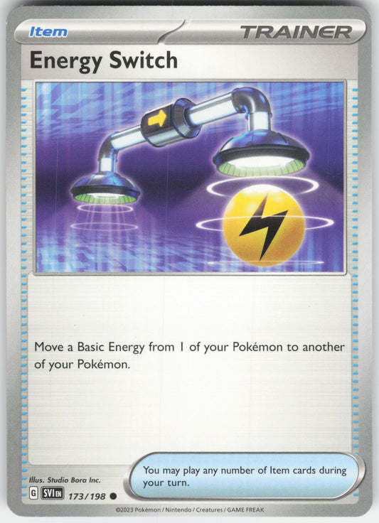 Energy Switch Common SV01: Scarlet & Violet Base Set 173/198 NM