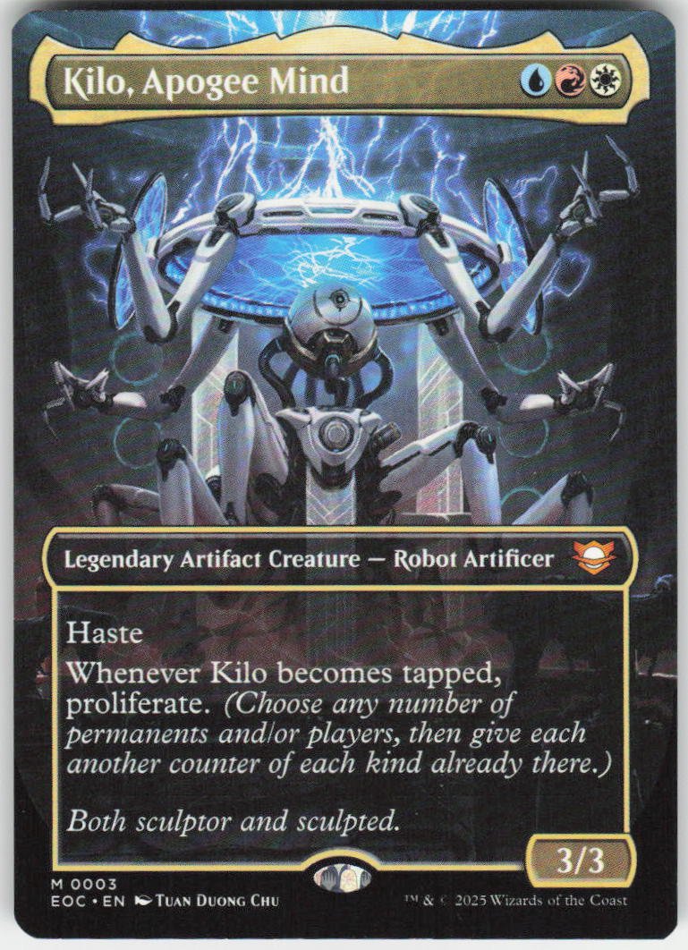 Kilo, Apogee Mind (Borderless) M Commander: Edge of Eternities 3 NM