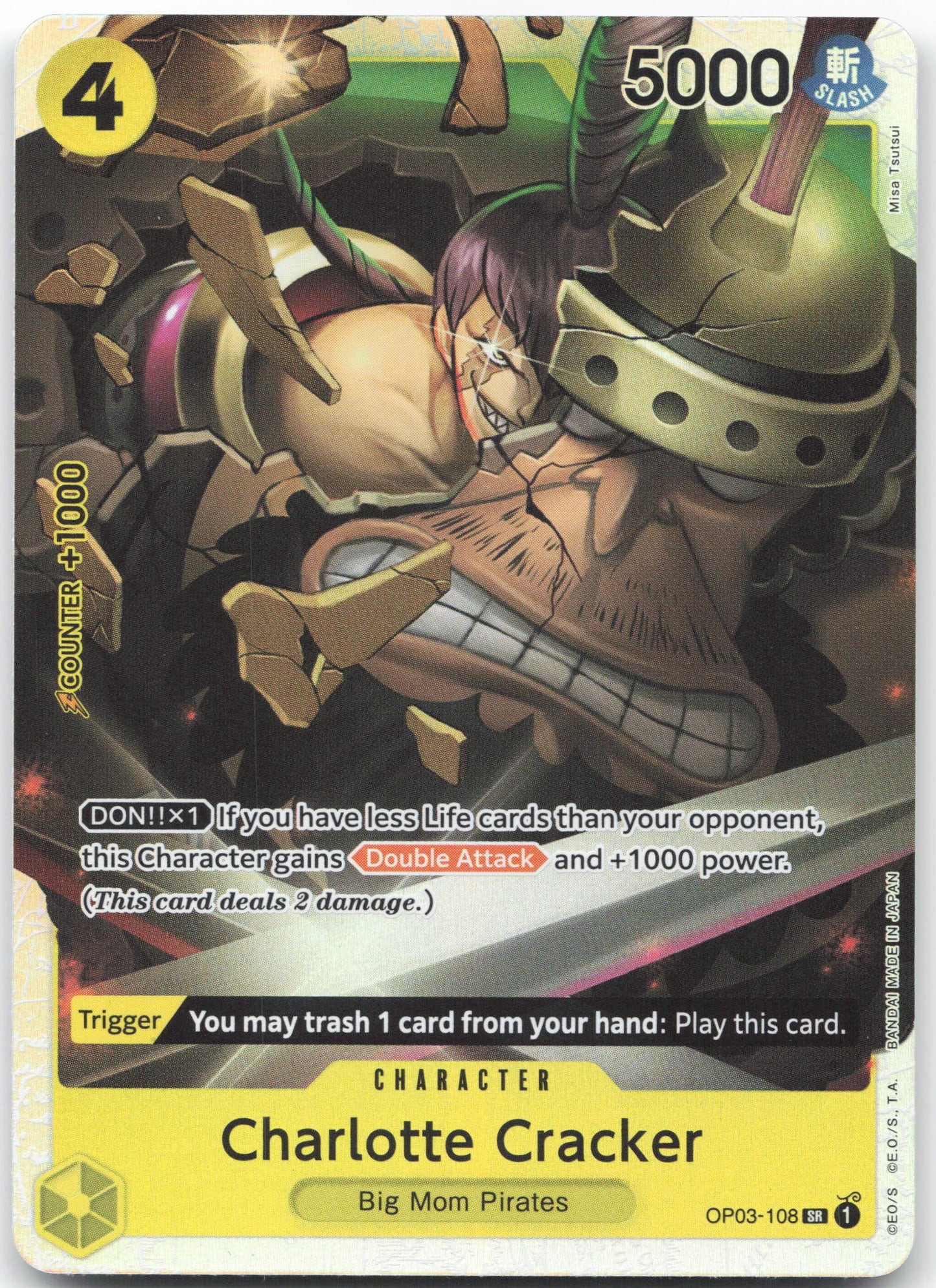 Charlotte Cracker SR Pillars of Strength OP03-108 NM