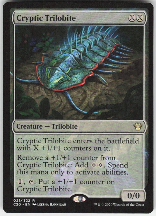 Cryptic Trilobite R Commander 2020 21 NM