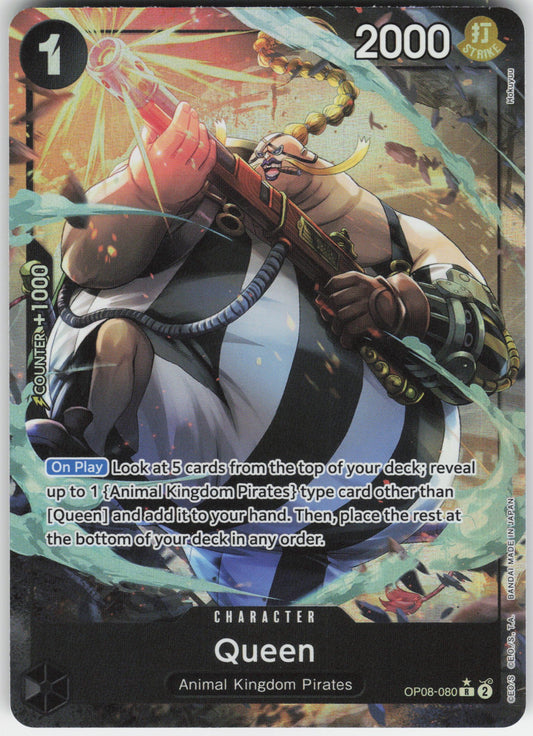 Queen (Parallel) R Two Legends OP08-080 NM