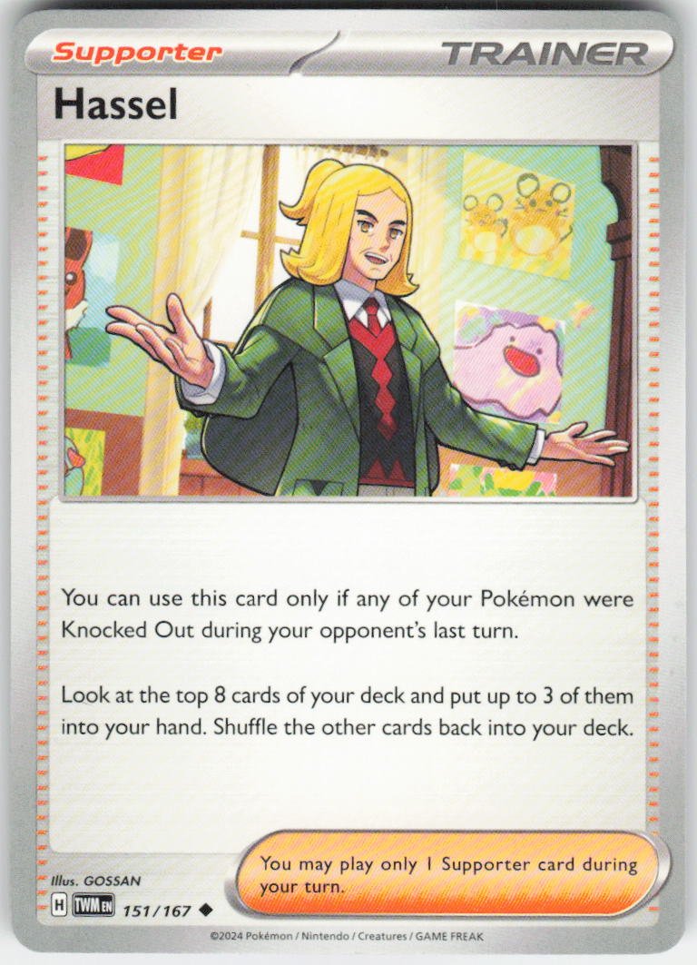 Hassel - Uncommon SV06: Twilight Masquerade 151/167 NM