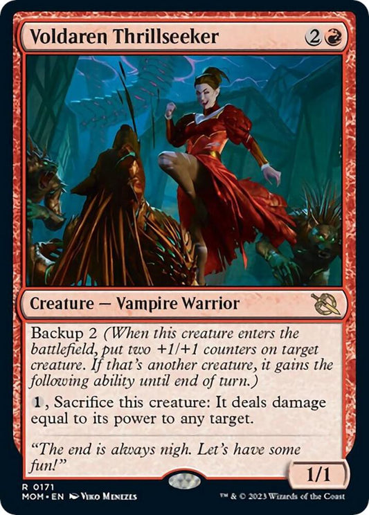 Voldaren Thrillseeker 171 Rare March of the Machine NM/M