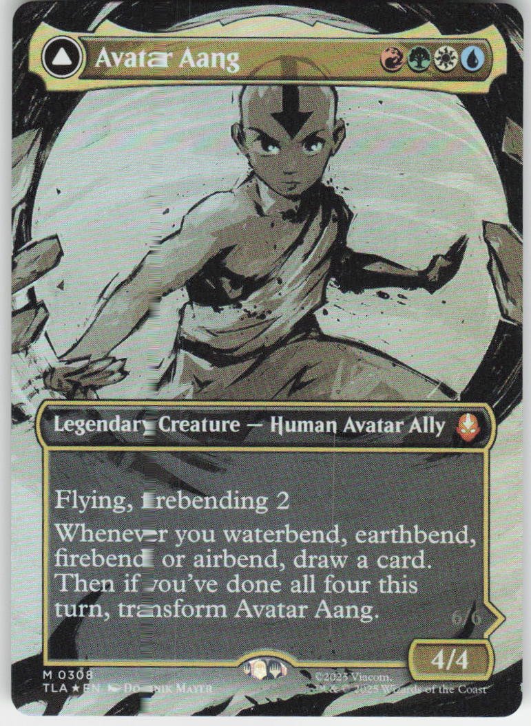 Avatar Aang (Borderless Foil) M Avatar: The Last Airbender 308 NM