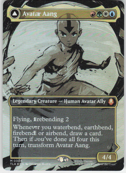 Avatar Aang (Borderless Foil) M Avatar: The Last Airbender 308 NM