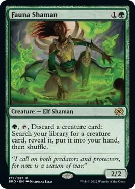 Fauna Shaman 179 Rare The Brothers' War NM/M