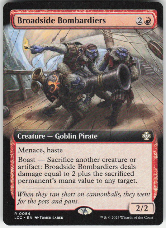 Broadside Bombardiers (Extended Art) R Commander: The Lost Caverns of Ixalan 54 NM