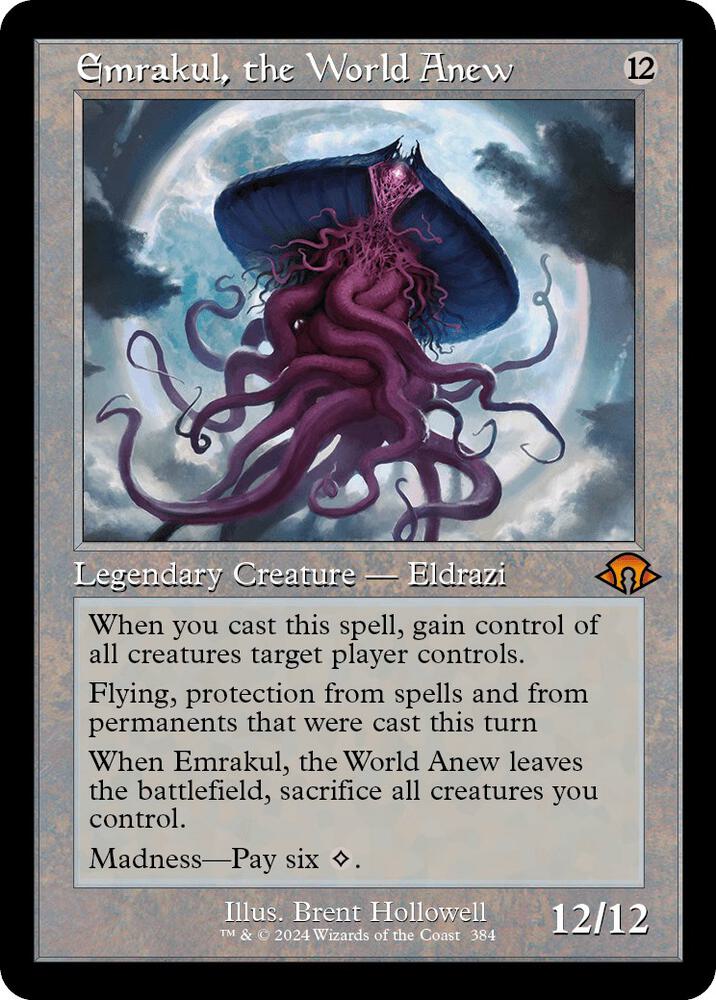 Emrakul, the World Anew (Retro Frame) 384 Mythic Modern Horizons 3 NM/M