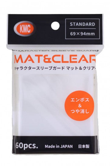 KMC Character MAT & Clear Guard 60 Pack (94mm x 69mm)