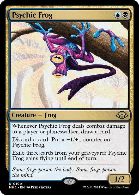 Psychic Frog 199 Rare Modern Horizons 3 NM/M