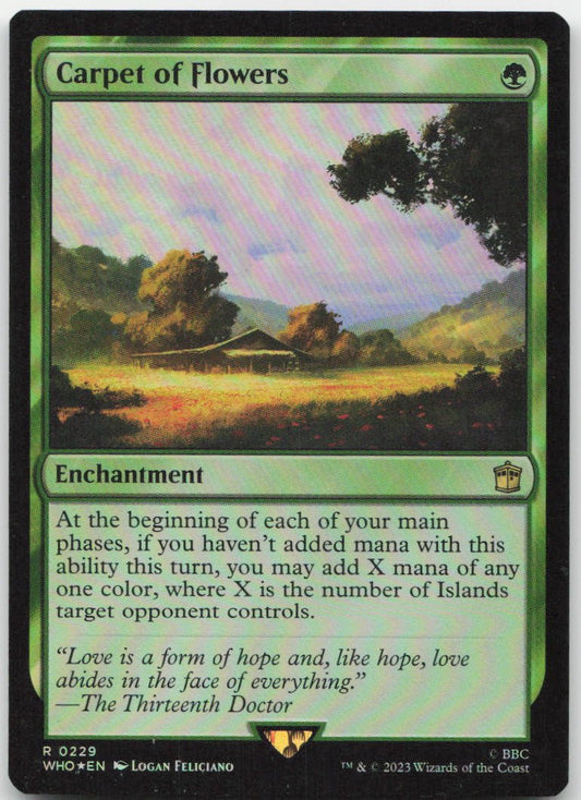 Carpet of Flowers R Universes Beyond: Doctor Who 229 NM