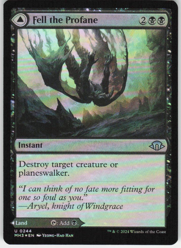 Fell the Profane U Modern Horizons 3 244 NM
