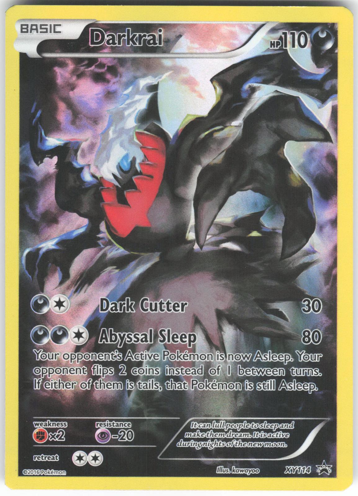 Darkrai XY114 Promo XY Promo Holo LP