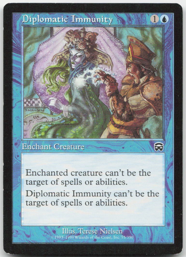 Diplomatic Immunity C Mercadian Masques 75 NM