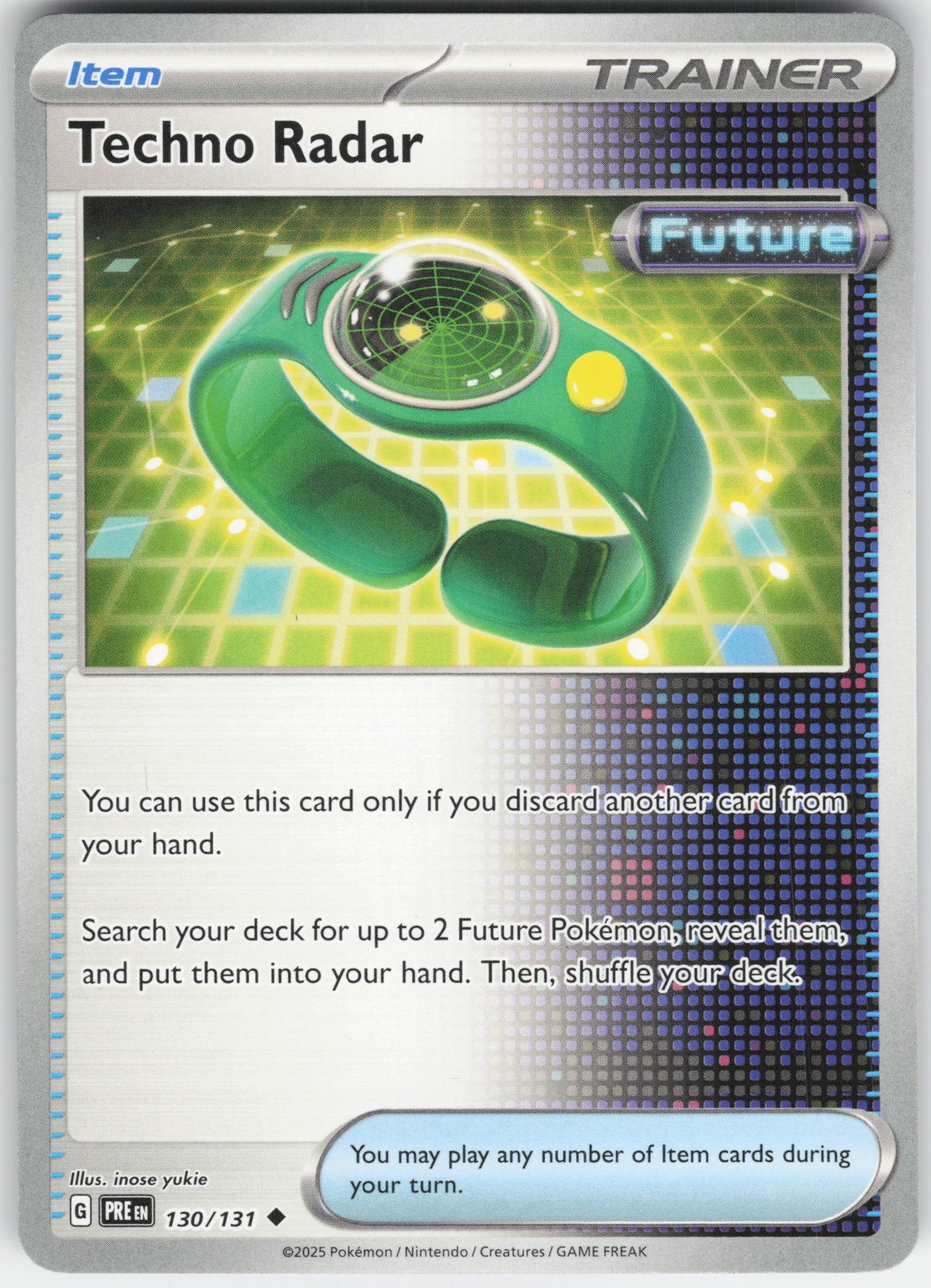 Techno Radar Uncommon SV04: Paradox Rift 180/182 NM