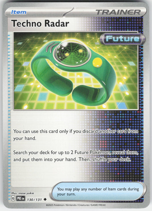 Techno Radar Uncommon SV04: Paradox Rift 180/182 NM