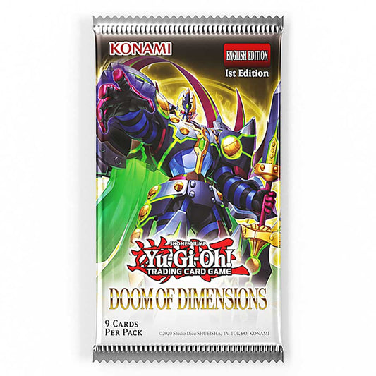 Yu-Gi-Oh! Doom Of Dimensions Booster Pack