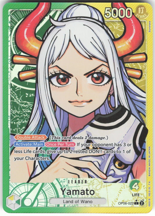 Yamato (Alternate Art) L Wings of the Captain OP06-022 NM