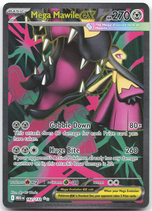 Mega Mawile ex - Ultra Rare ME01: Mega Evolution 162/132 NM