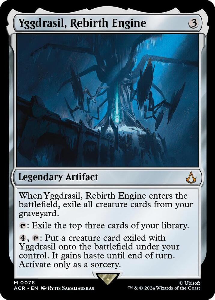 Yggdrasil, Rebirth Engine 78 Mythic Universes Beyond: Assassin's Creed NM/M
