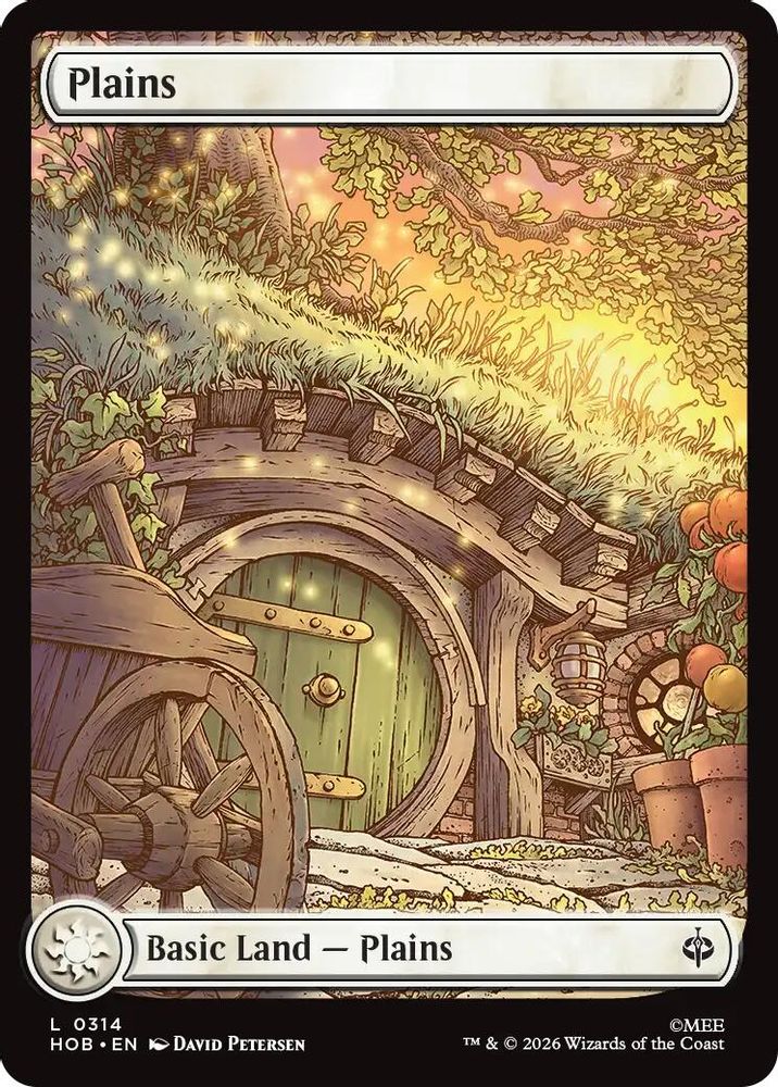 Plains (0314) 314 Land Foil The Hobbit NM/M