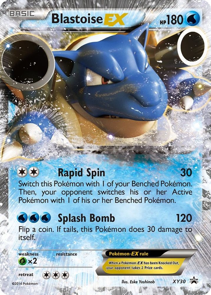 Blastoise EX XY30 Promo XY Promo Holo NM/M