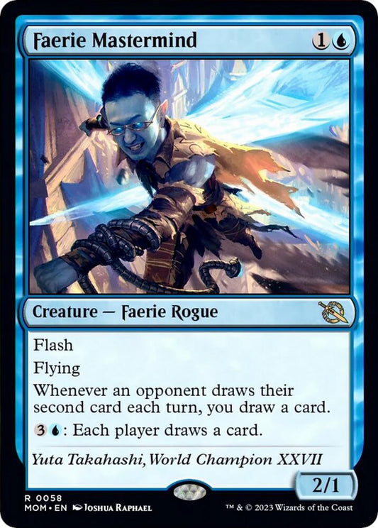 Faerie Mastermind 58 Rare March of the Machine NM/M
