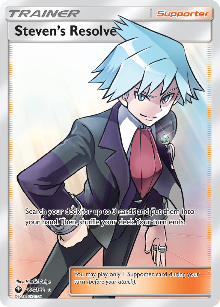 Steven's Resolve 165/168 Ultra Rare Celestial Storm NM/M