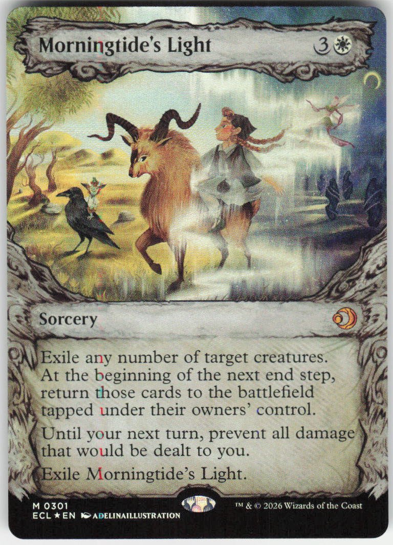 Morningtide's Light (Showcase Foil) M Lorwyn Eclipsed 301 NM
