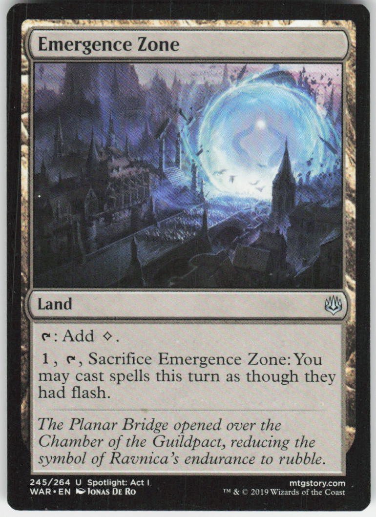 Emergence Zone U War of the Spark 245 NM