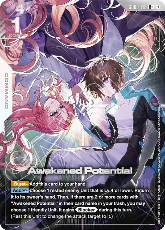 Awakened Potential (R+) GD03-118 R+ Steel Requiem NM/M
