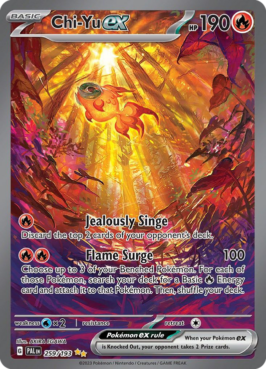 Chi-Yu ex 259/193 Special Illustration Rare Paldea Evolved NM/M