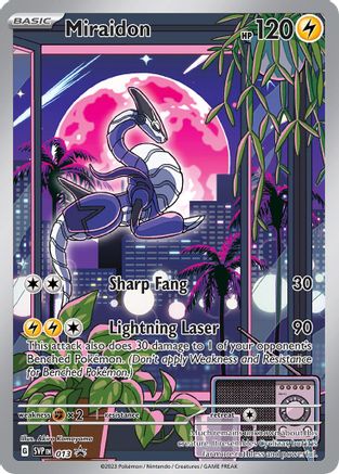 Miraidon 013 Promo Scarlet & Violet Promo Holo NM/M