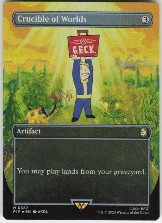 Crucible of Worlds (Borderless Foil) M Universes Beyond: Fallout 357 NM