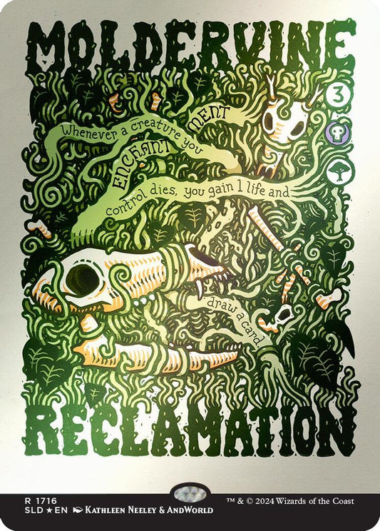 Moldervine Reclamation (Rainbow Foil) 1716 Secret Lair Drop Series Holo NM/M