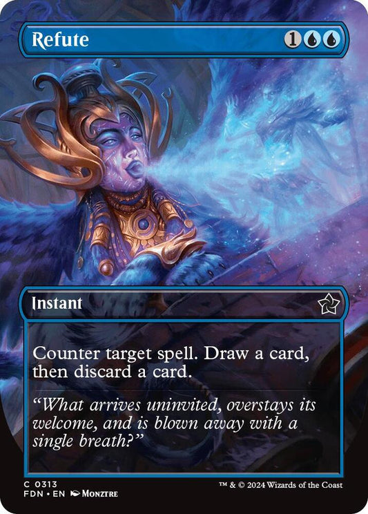 Refute (Borderless) 313 Common Foundations Foil NM/M