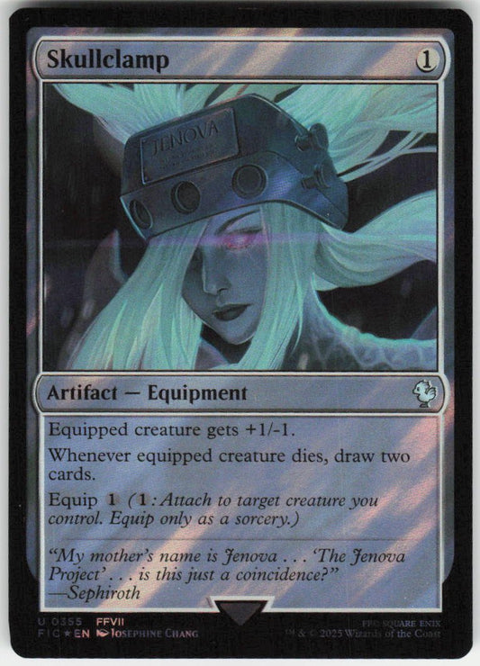 Skullclamp (Surge Foil) U Commander: FINAL FANTASY 355 NM