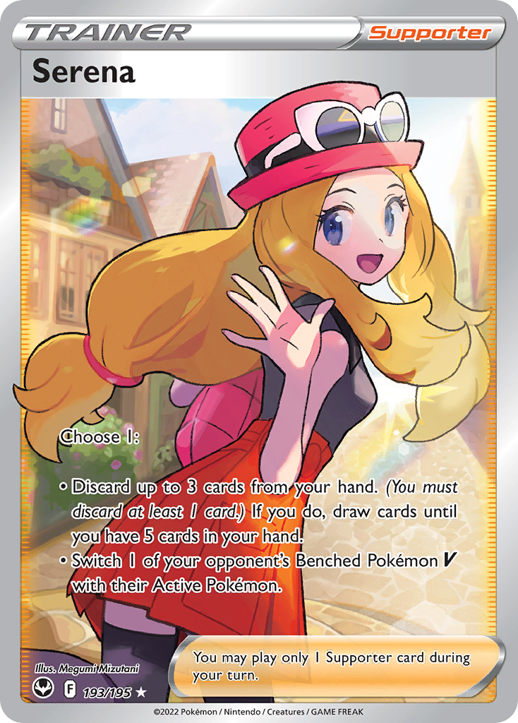 Serena 193/195 Ultra Rare Silver Tempest NM/M