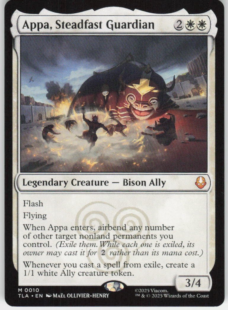 Appa, Steadfast Guardian M Avatar: The Last Airbender 10 NM