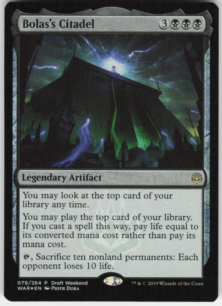 Bolas's Citadel (Draft Weekend) P Launch Party & Release Event Promos 79 NM